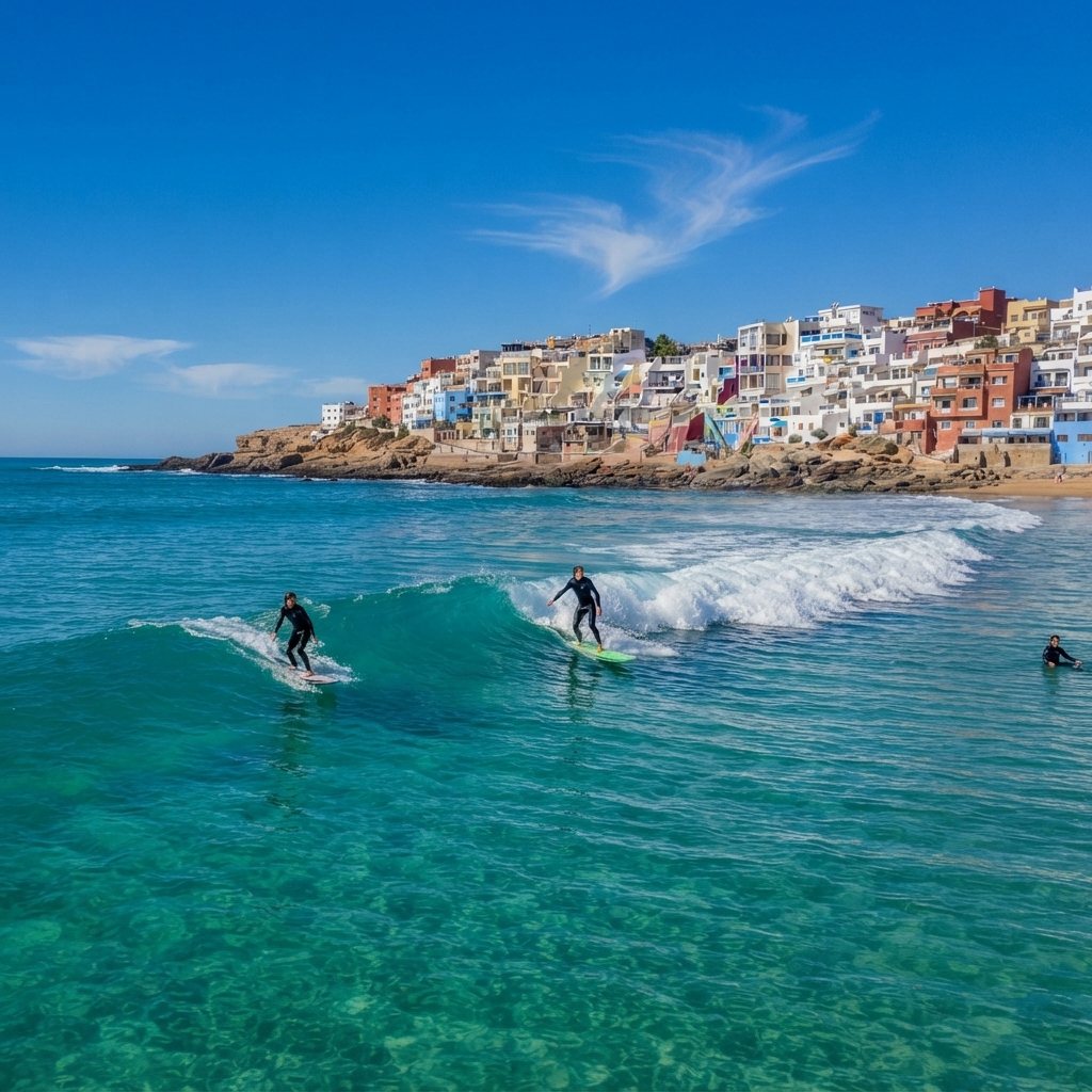 Surf & Beach Day in Taghazout