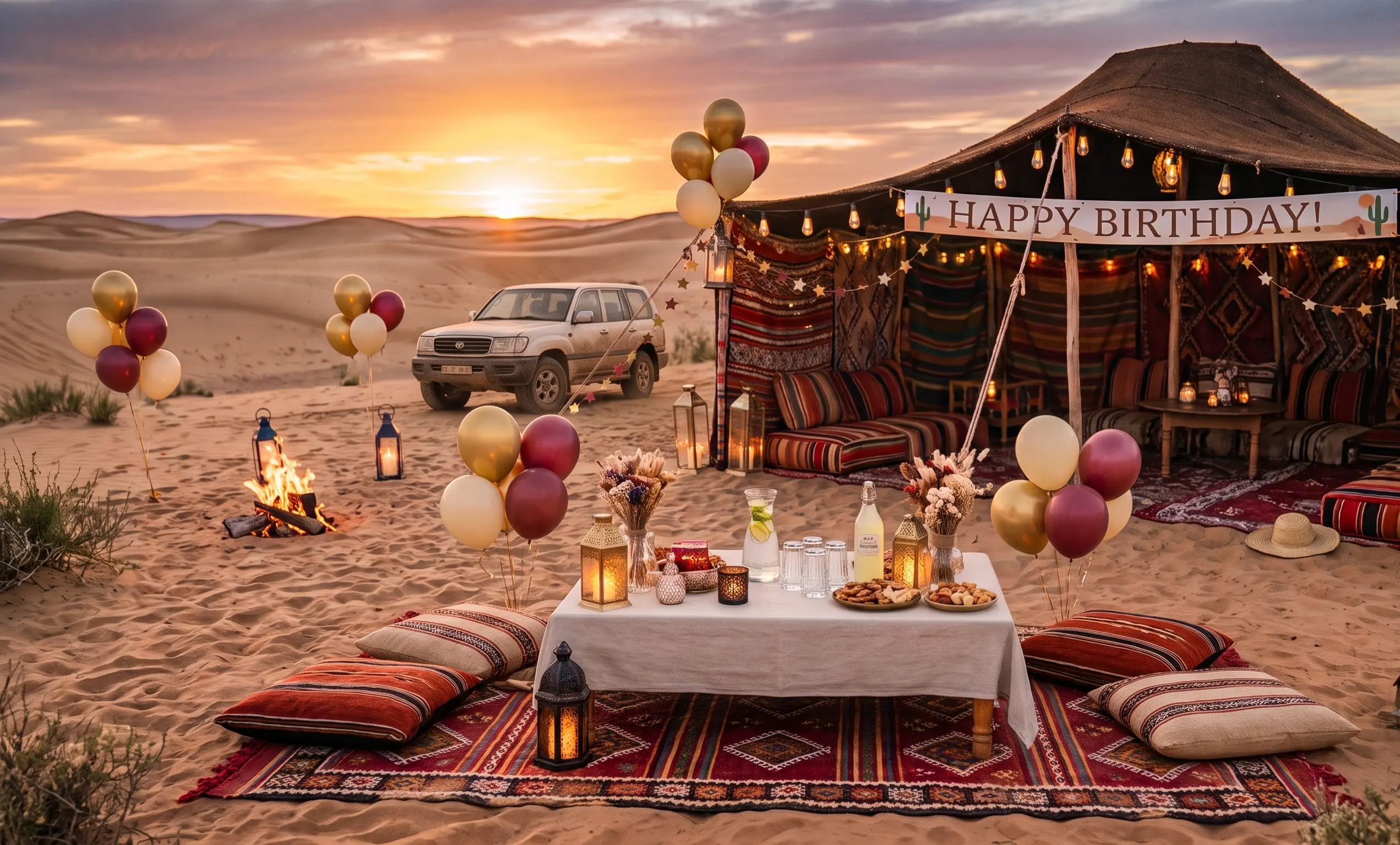 Unforgettable Desert Birthday